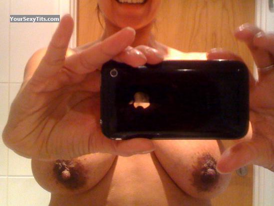 Tit Flash: My Very Big Tits (Selfie) - Lama from United States